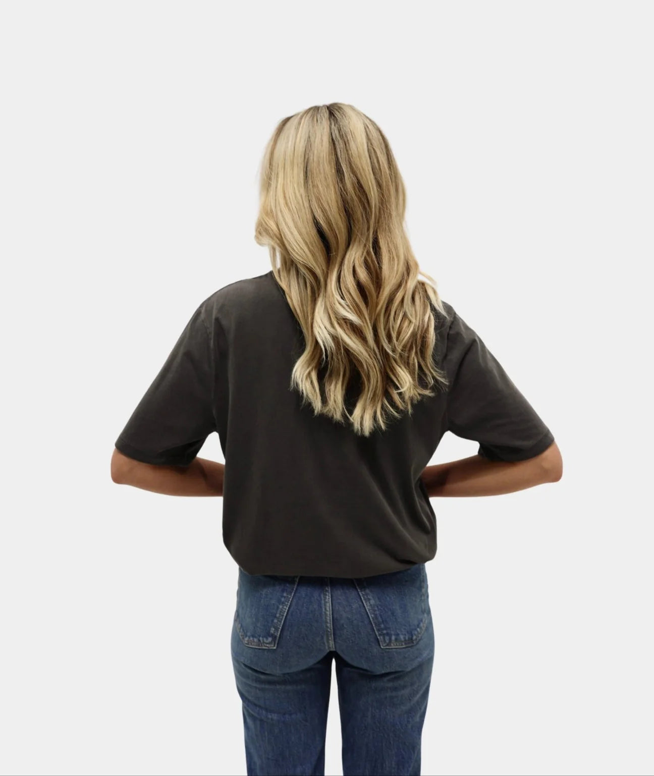 T-shirt « Country Liberty Signature » charcoal vintage