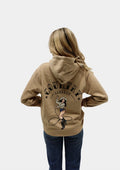 Hoodie « Country Liberty Cowgirl » sable