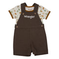 Ensemble salopette courte Cowboy