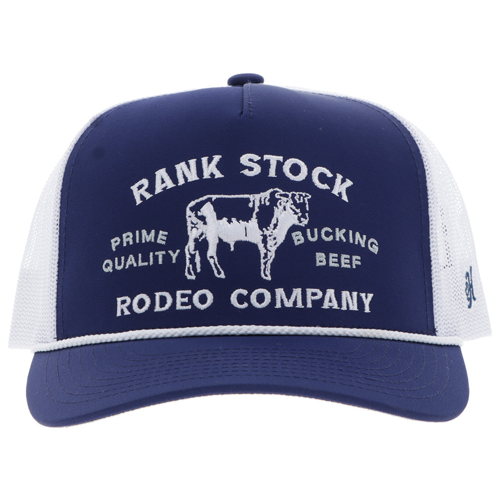 Casquette Hooey Rank Stock - Marine / Blanc - vue 4