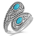 Bague ouverte Balancing The Whole Turquoise