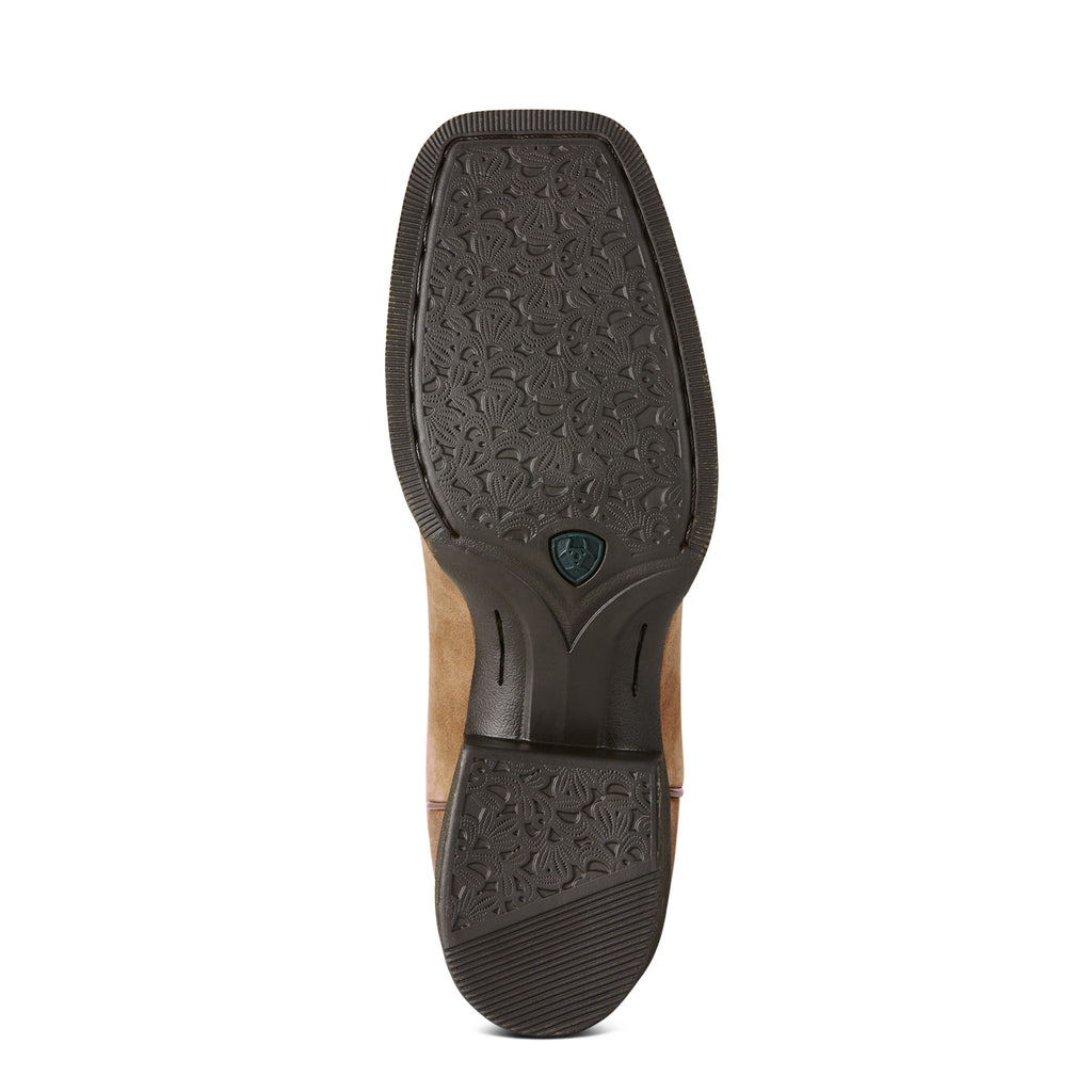 Ariat Round Up Remuda Femme – Brown Bomber (Botte Western Bout Carré Large)