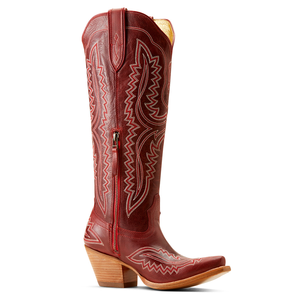 Ariat Casanova Femme – Red Alert (Botte Western Tige Haute)