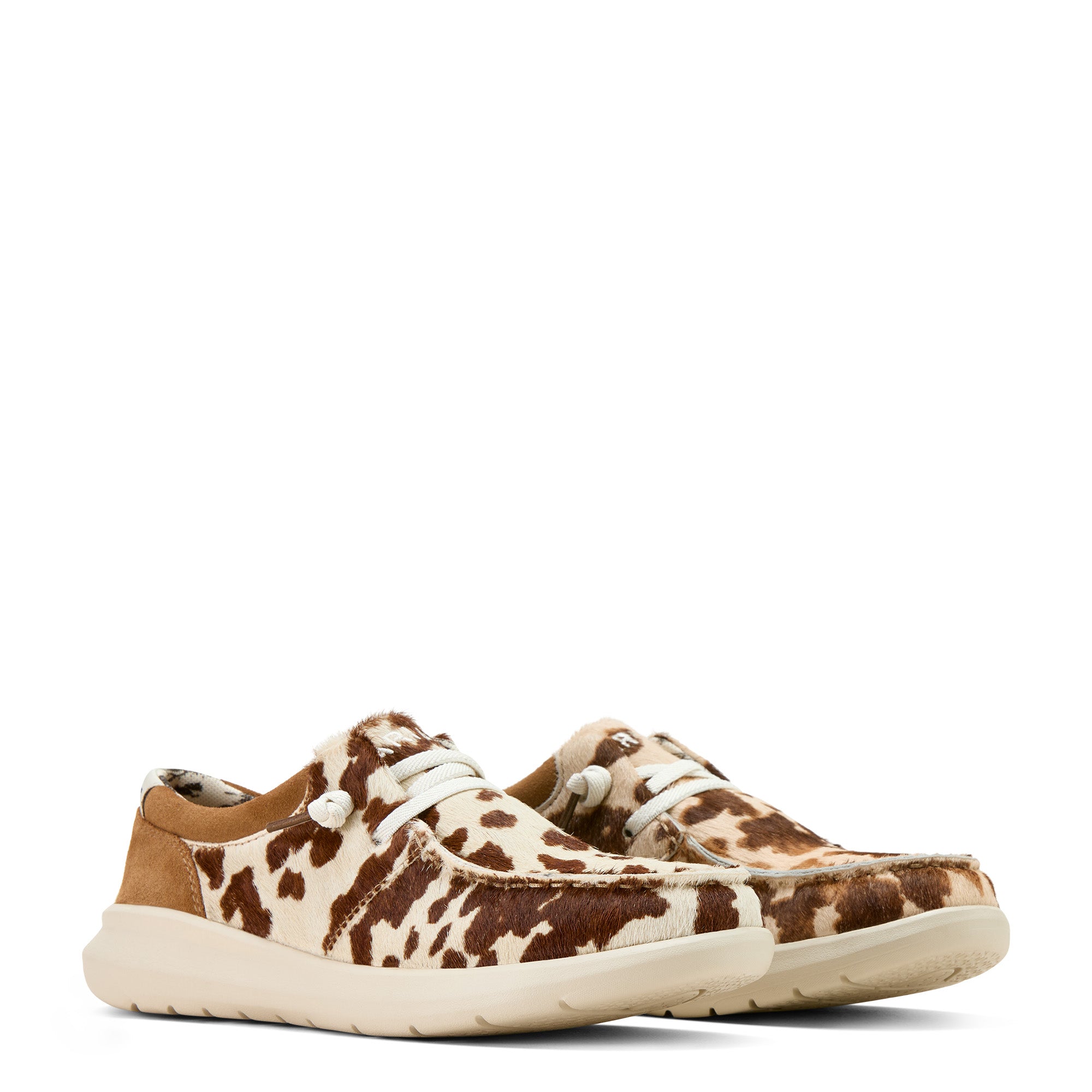 Ariat Hilo Femme – Tan & White Brindle Hair-On / Dark Tan