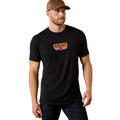 T-shirt Ariat Homme – Highland Sundowner Classic Fit Black