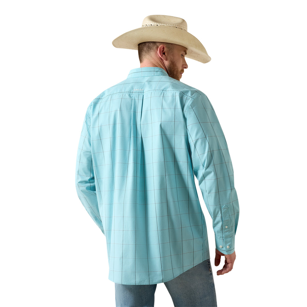 Chemise Ariat Homme – Pro Series Platt Blue Elixir Plaid