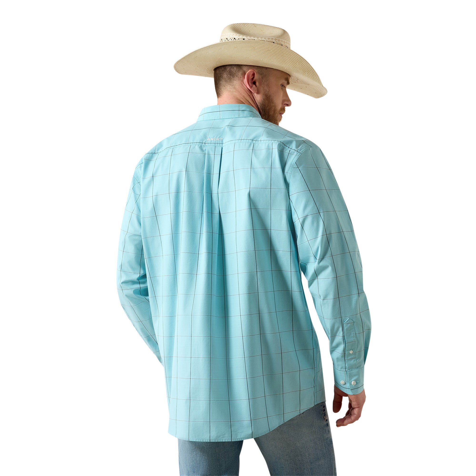 Chemise Ariat Homme – Pro Series Platt Blue Elixir Plaid
