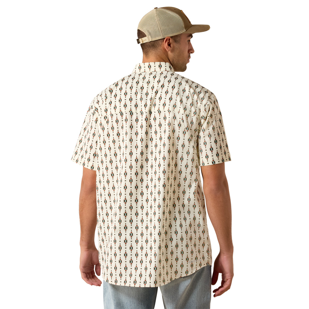 Chemise Ariat Homme – Printed 360 Airflow Classic Fit Sandshell