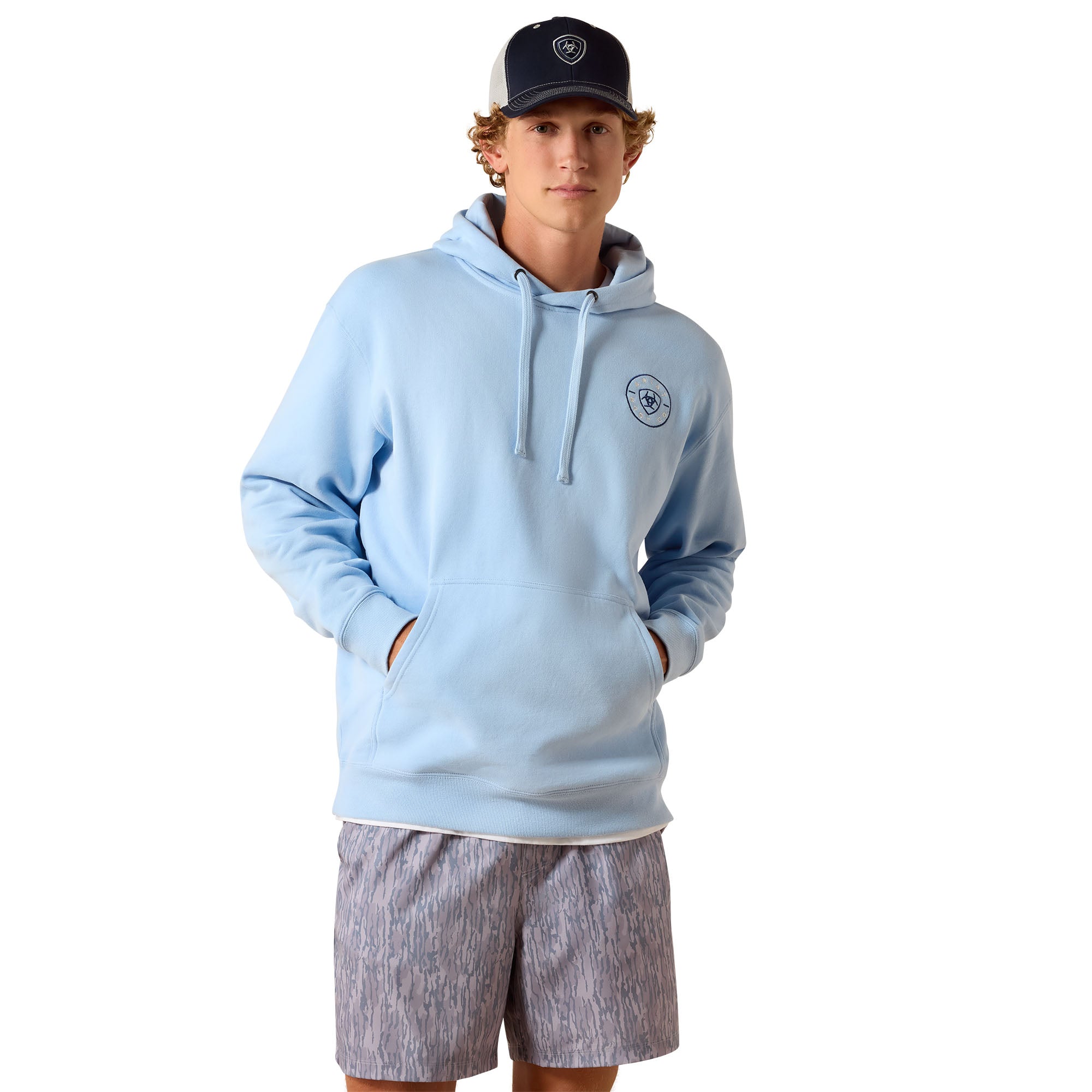 Hoodie Ariat Homme – Clean Seal Soft Chambray