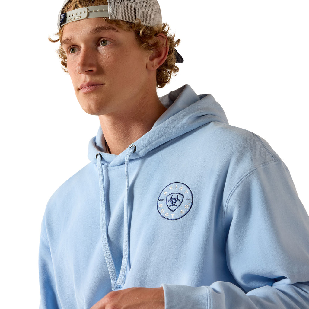 Hoodie Ariat Homme – Clean Seal Soft Chambray