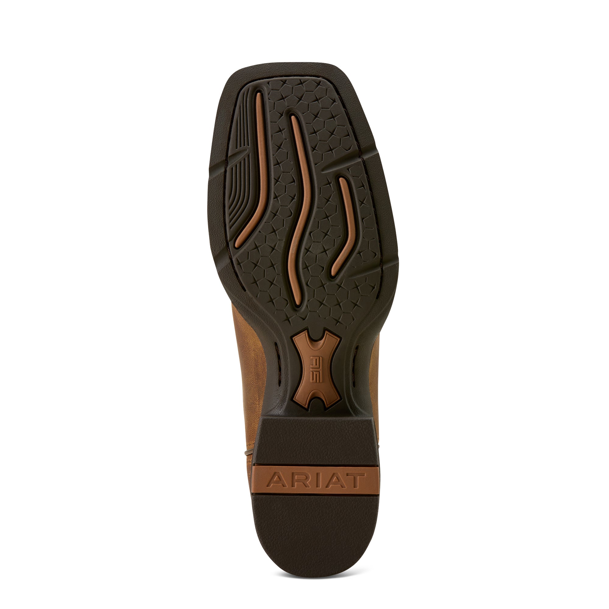 Ariat Round Up Holly Femme – Pearl (Botte Western Bout Carré Large)
