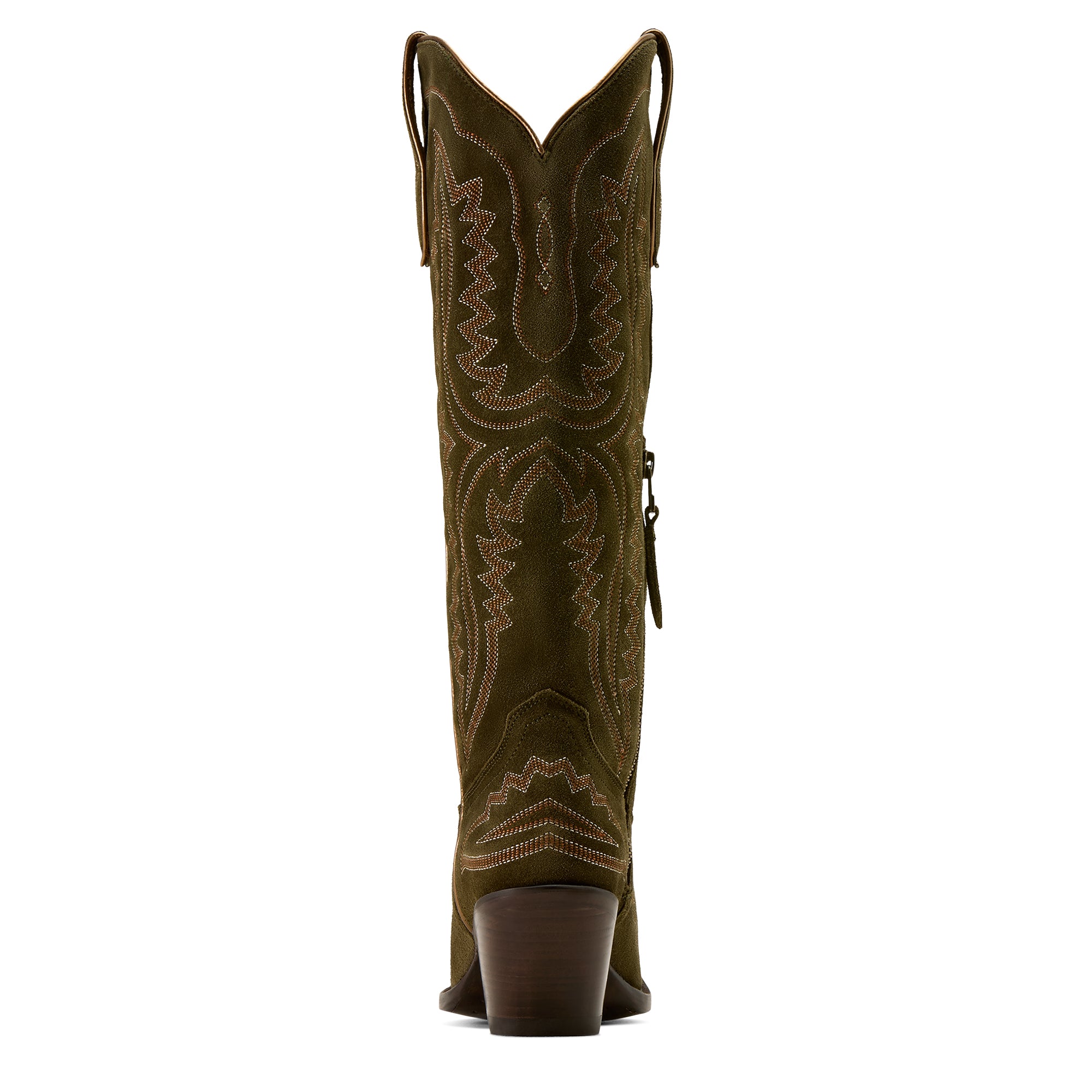 Ariat Casanova Femme – Soft Olive Suede (Botte Western Tige Haute)