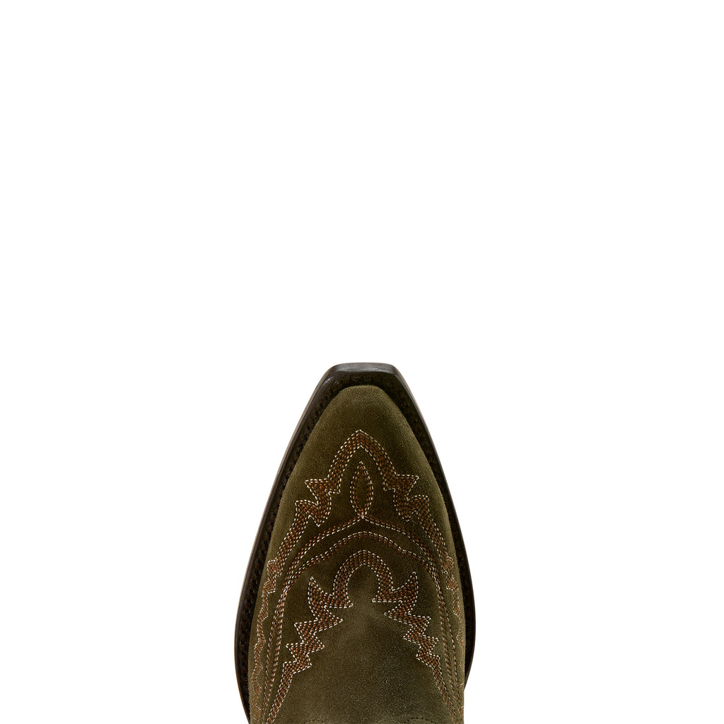 Ariat Casanova Femme – Soft Olive Suede (Botte Western Tige Haute)