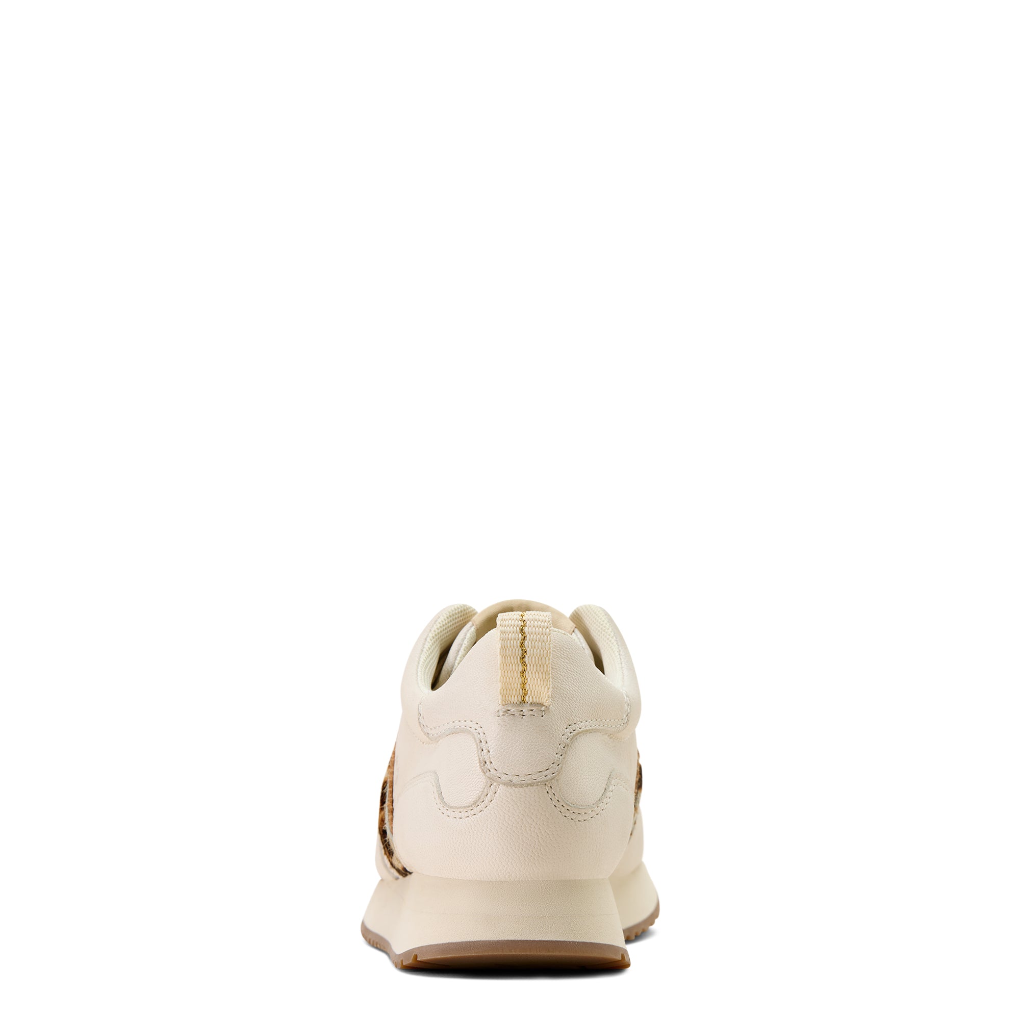 Ariat Ranch Runner Femme – Bright Cream / Gilded Leopard Hair-On