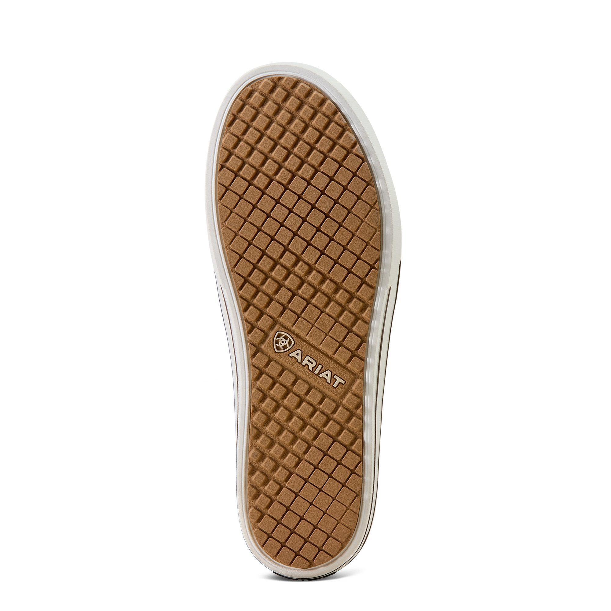 Ariat Skylar Femme – Brown Floral Emboss (Plateforme Slip-On)
