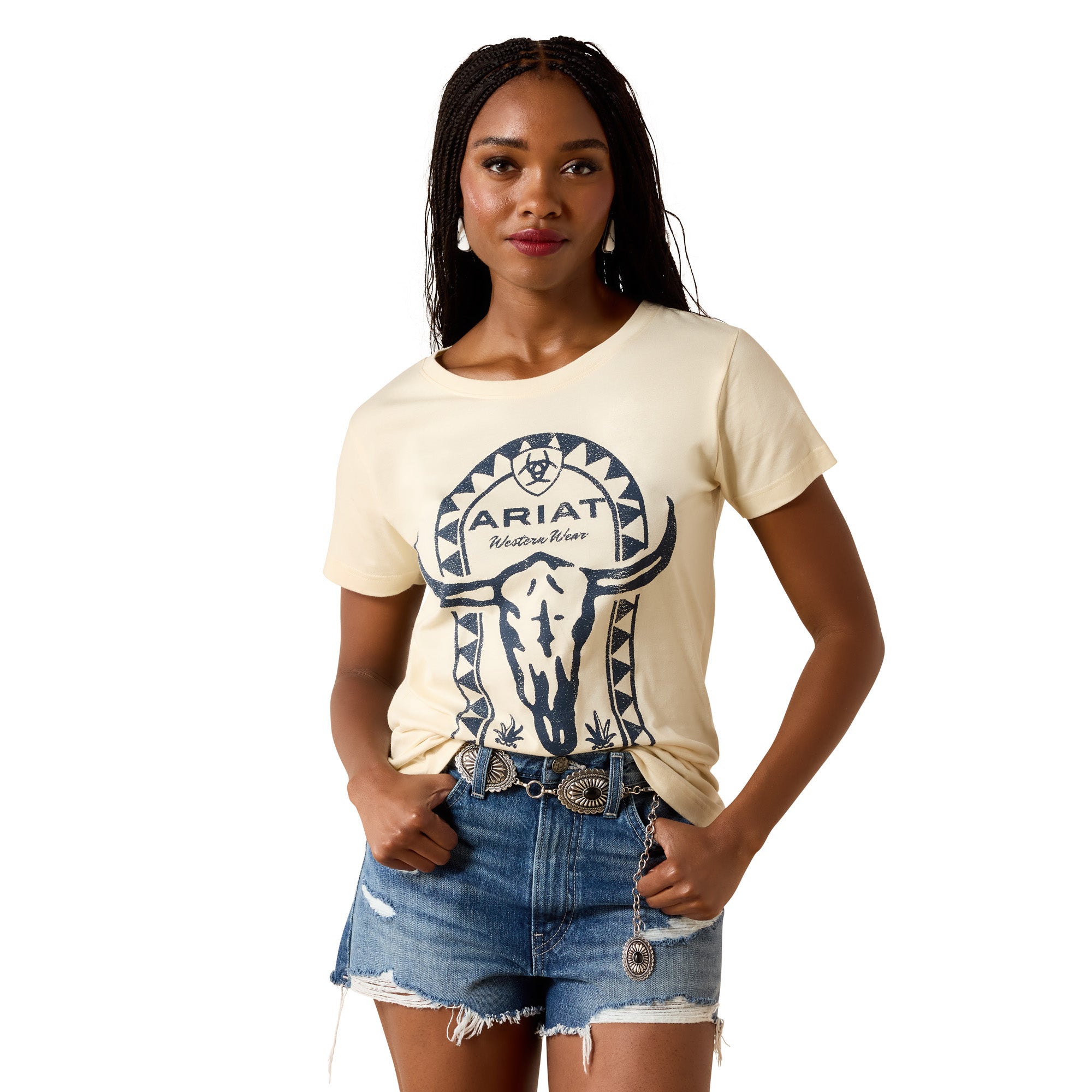 Ariat Steer Tomb T-Shirt – Femme