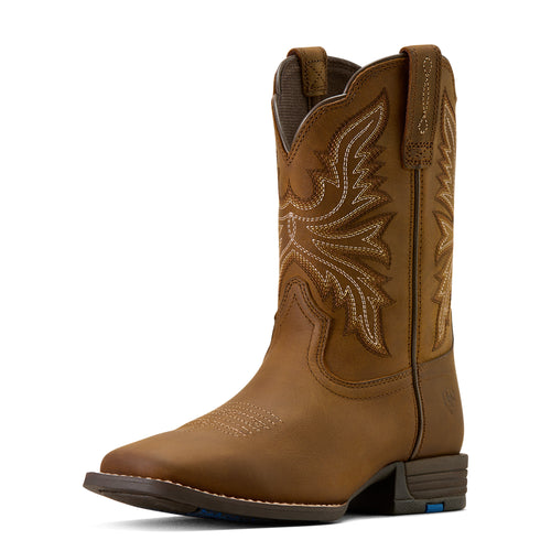 Botte Ariat Enfant – Westwood Distressed Brown (Bout carré large)