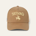 Black Canvas Rider Trucker Cap