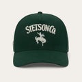 Black Canvas Rider Trucker Cap