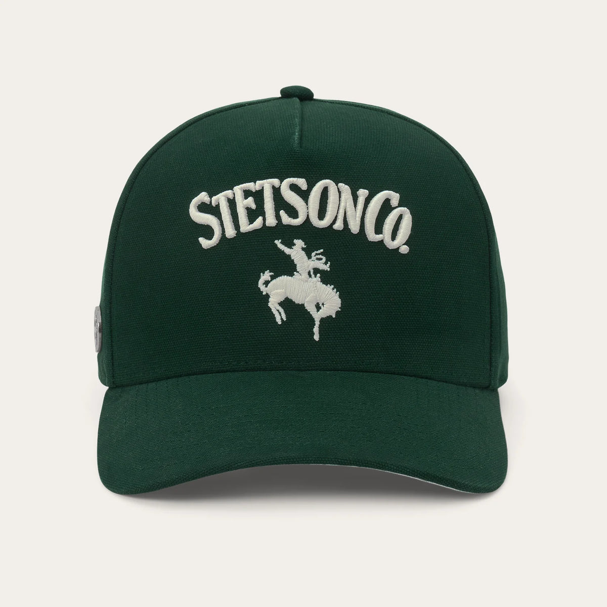 Black Canvas Rider Trucker Cap