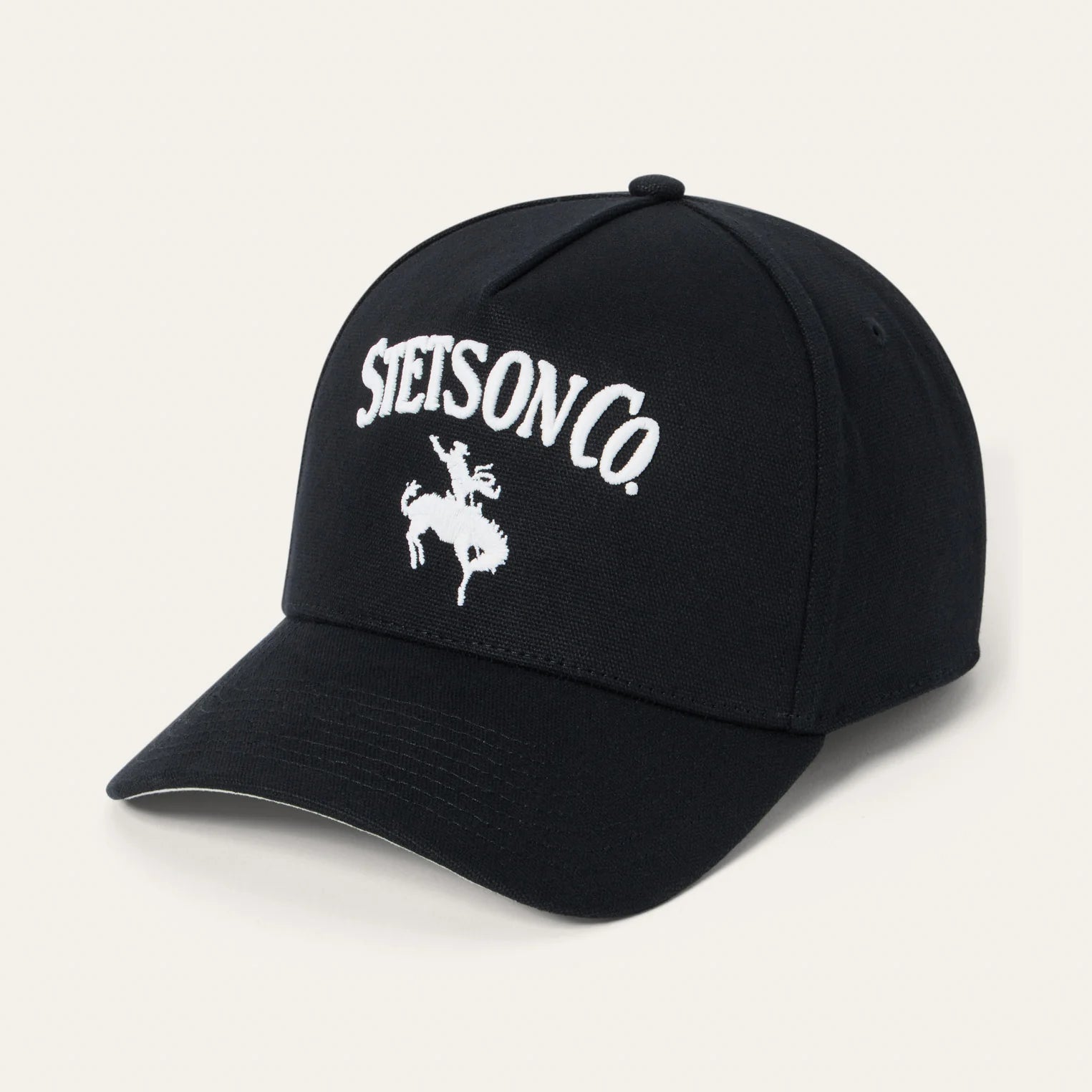 Casquette Trucker Canvas Rider Noir