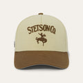 Black Canvas Rider Trucker Cap