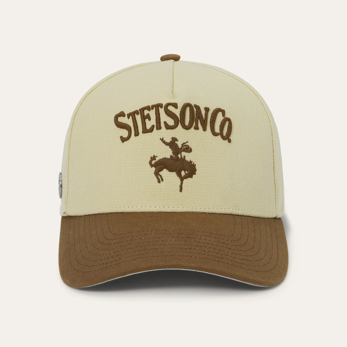 Black Canvas Rider Trucker Cap