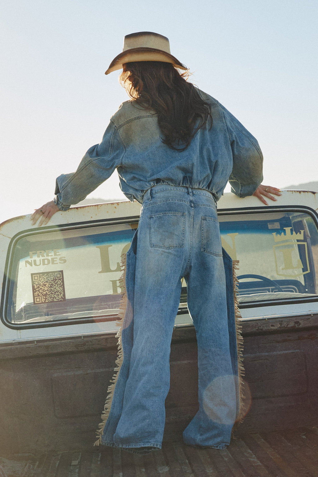 Veste en denim True Grit