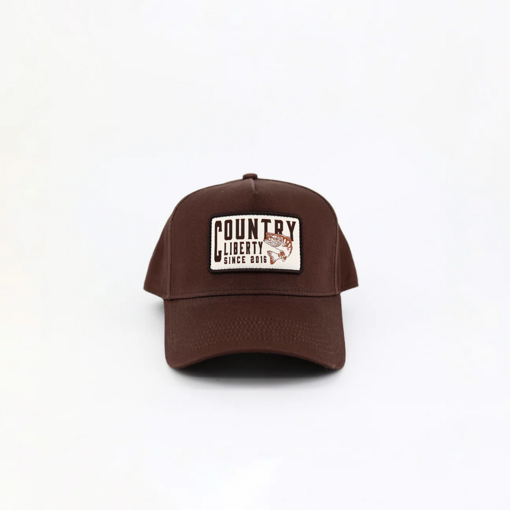 Casquette Faded Brown Reel It In