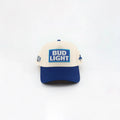 Casquette Bud Light bleue deux tons
