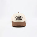 Casquette Country Liberty crème et brun