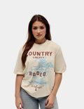 T-shirt naturel rodeo