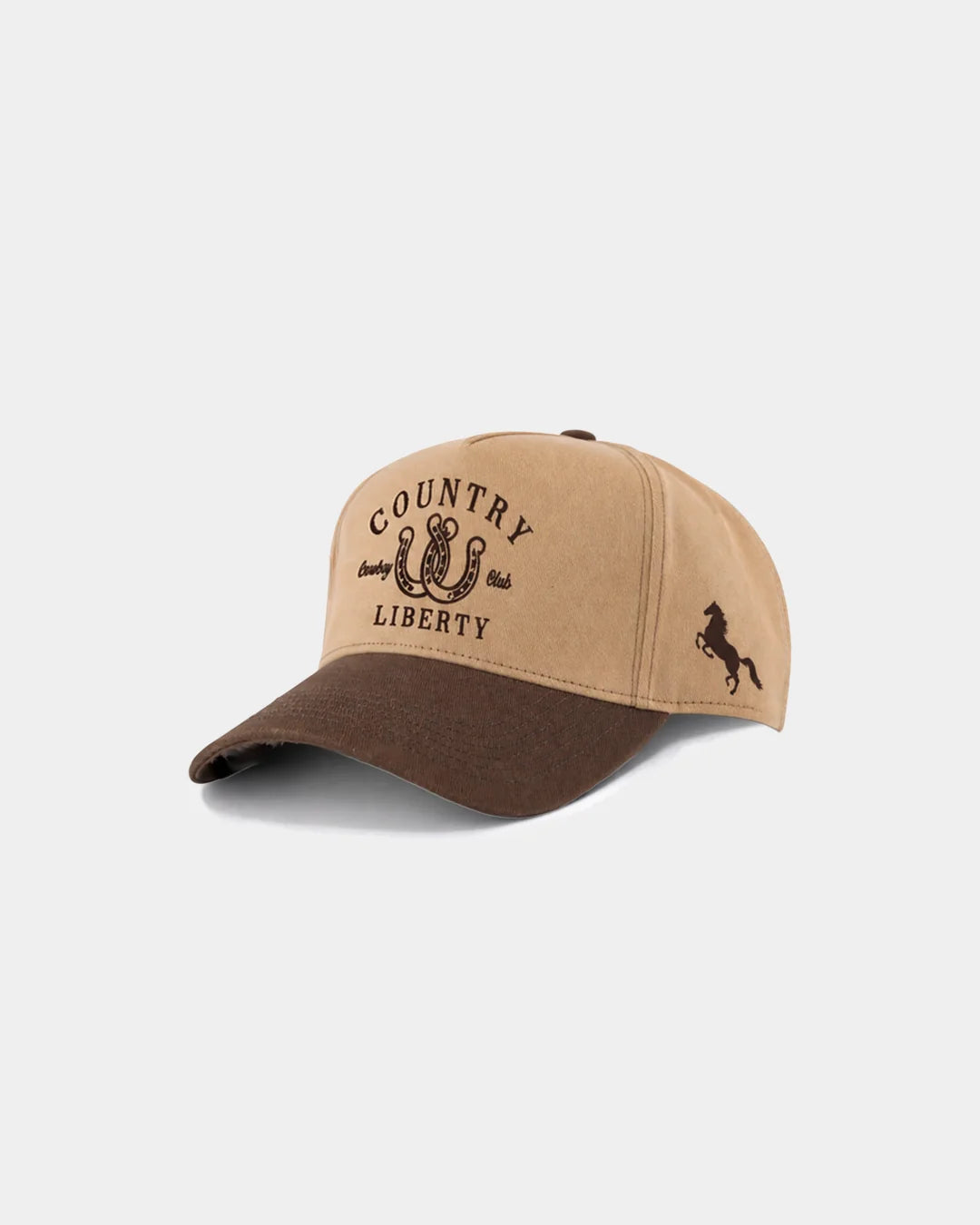Cream and Camo "Country Liberty Realtree" Cap