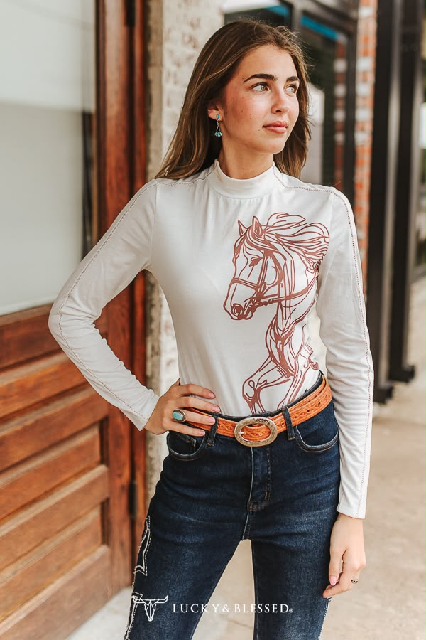 Body Horse – Blanc