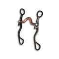 Mors Signature Shank avec port moyen en cuivre