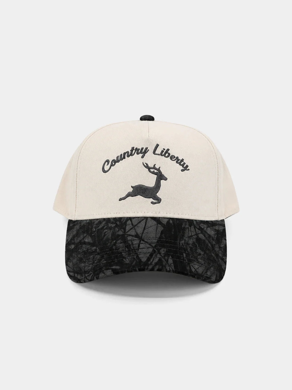 Cream and Camo "Country Liberty Realtree" Cap