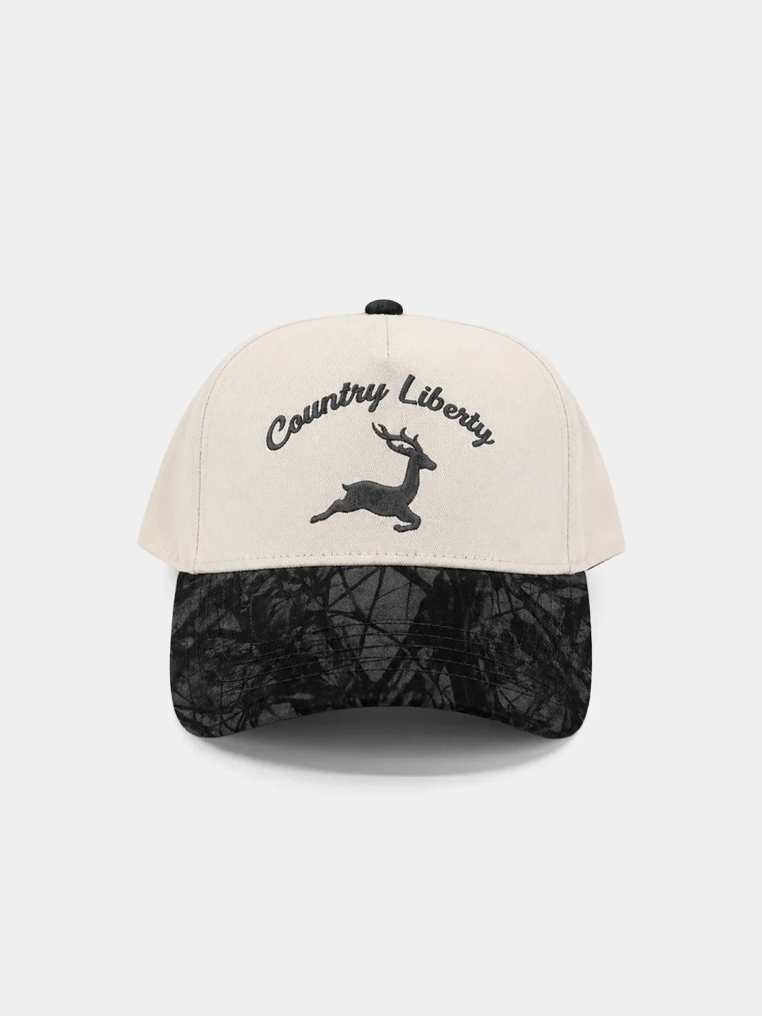 Casquette Camo Deer – Naturel/Noir