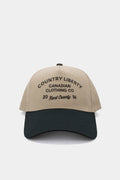Casquette CCC – Naturel/noir
