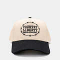 Casquette Ranch Bound – Naturel/Noir vieilli