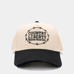 Casquette Ranch Bound – Naturel/Noir vieilli