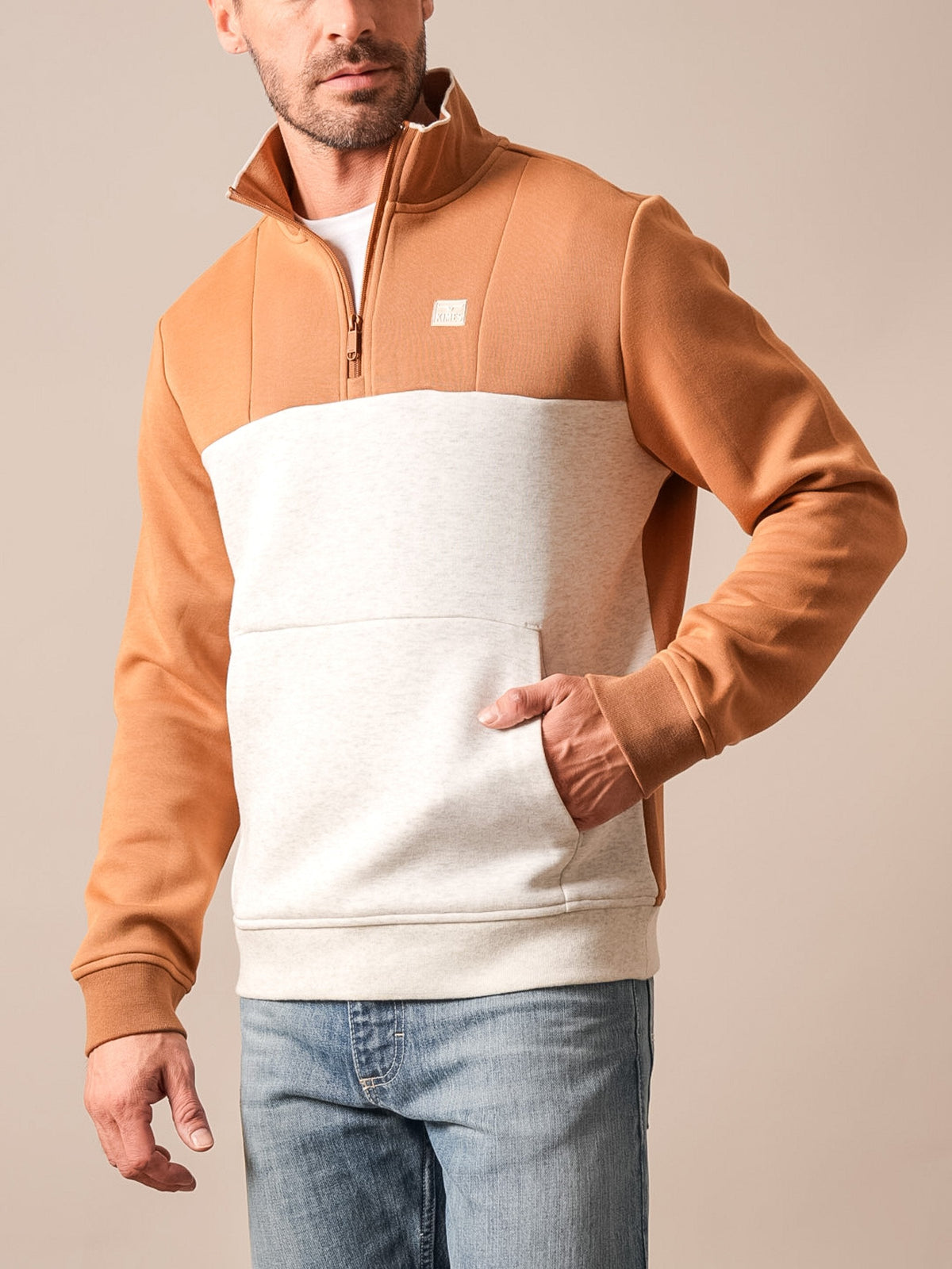 Chandail demi-zip Doncast Kimes Ranch pour homme - vue 2