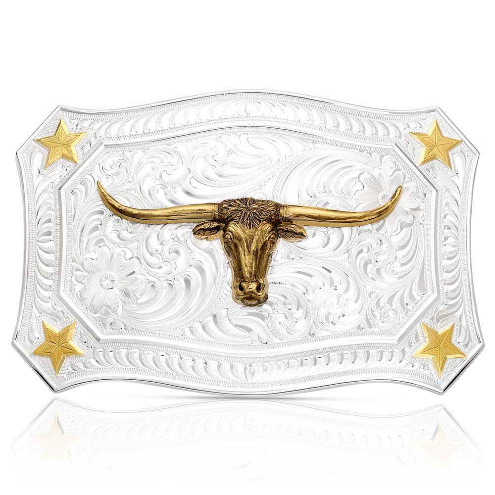 Boucle de ceinture Lone Star Legacy avec Longhorn