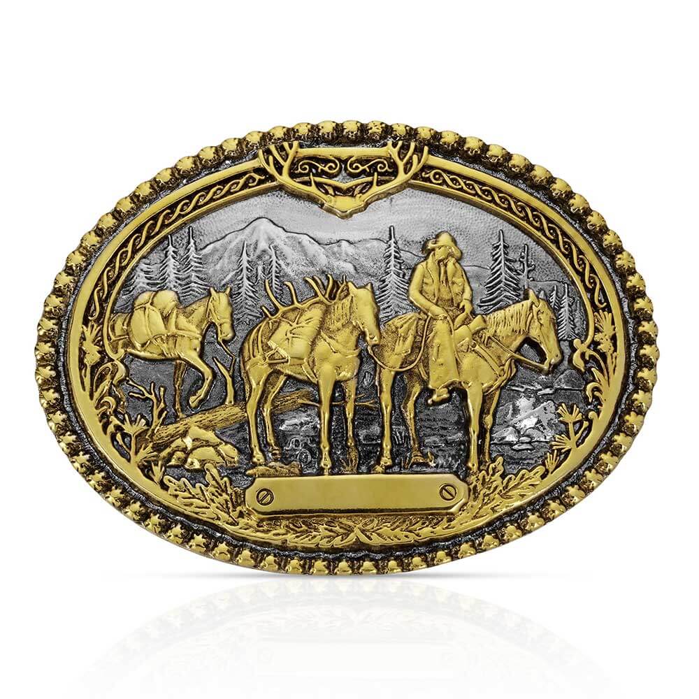 Boucle de ceinture Pack Horses and Rider Two Tone Attitude