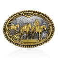 Boucle de ceinture Pack Horses and Rider Two Tone Attitude