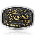 gold belt buckle