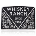 boucle de ceinture 1906 Cattlemen Whiskey Ranch