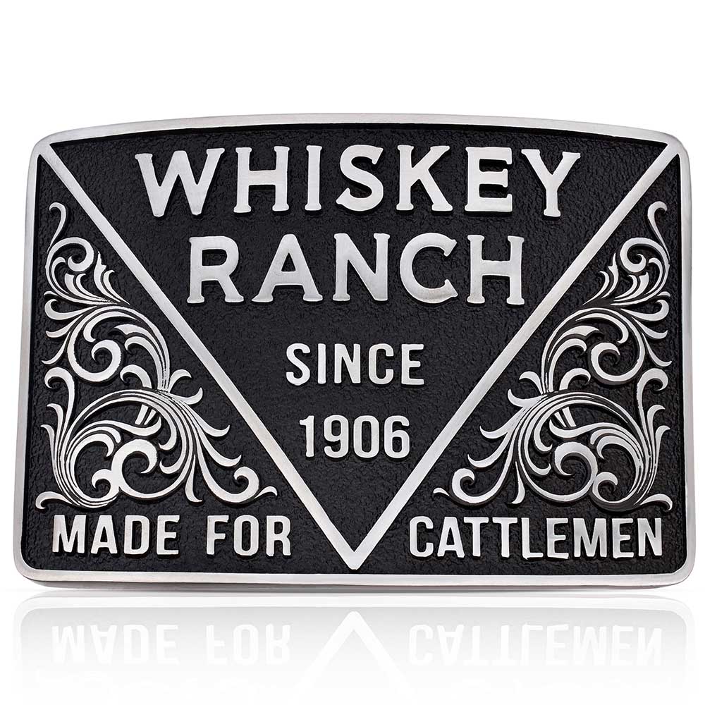boucle de ceinture 1906 Cattlemen Whiskey Ranch