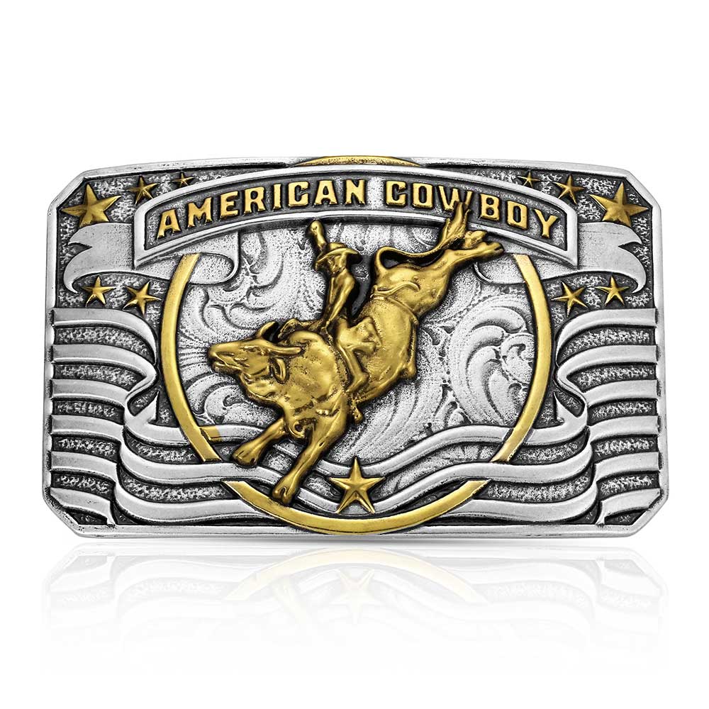 boucle de ceinture American Cowboy Bull Rider