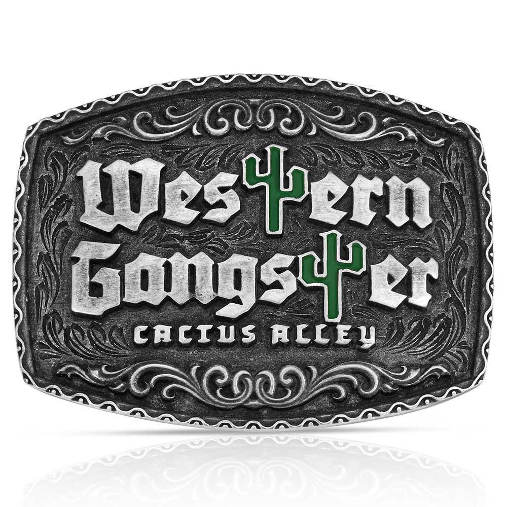 Boucle de ceinture Western Gangster