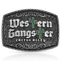 Boucle de ceinture Western Gangster